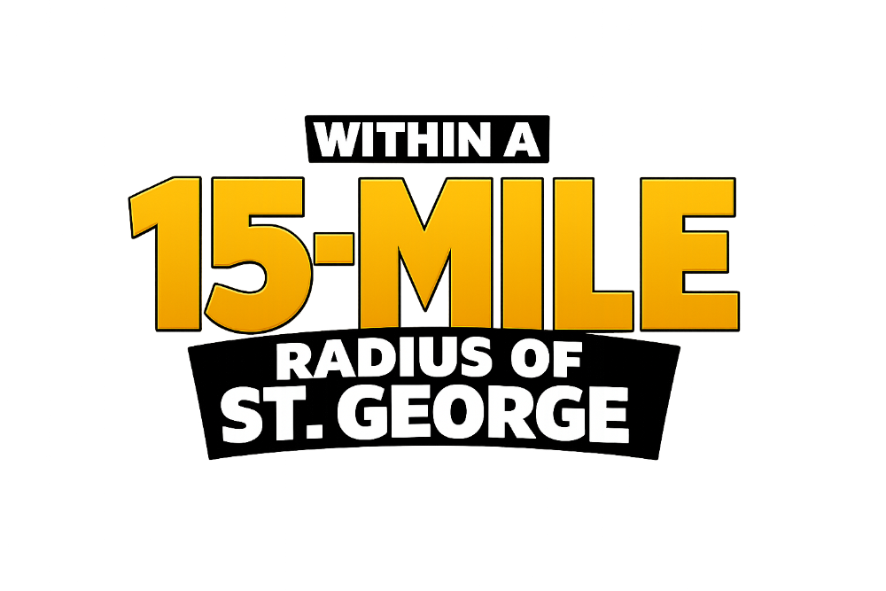 15-Mile Service Radius