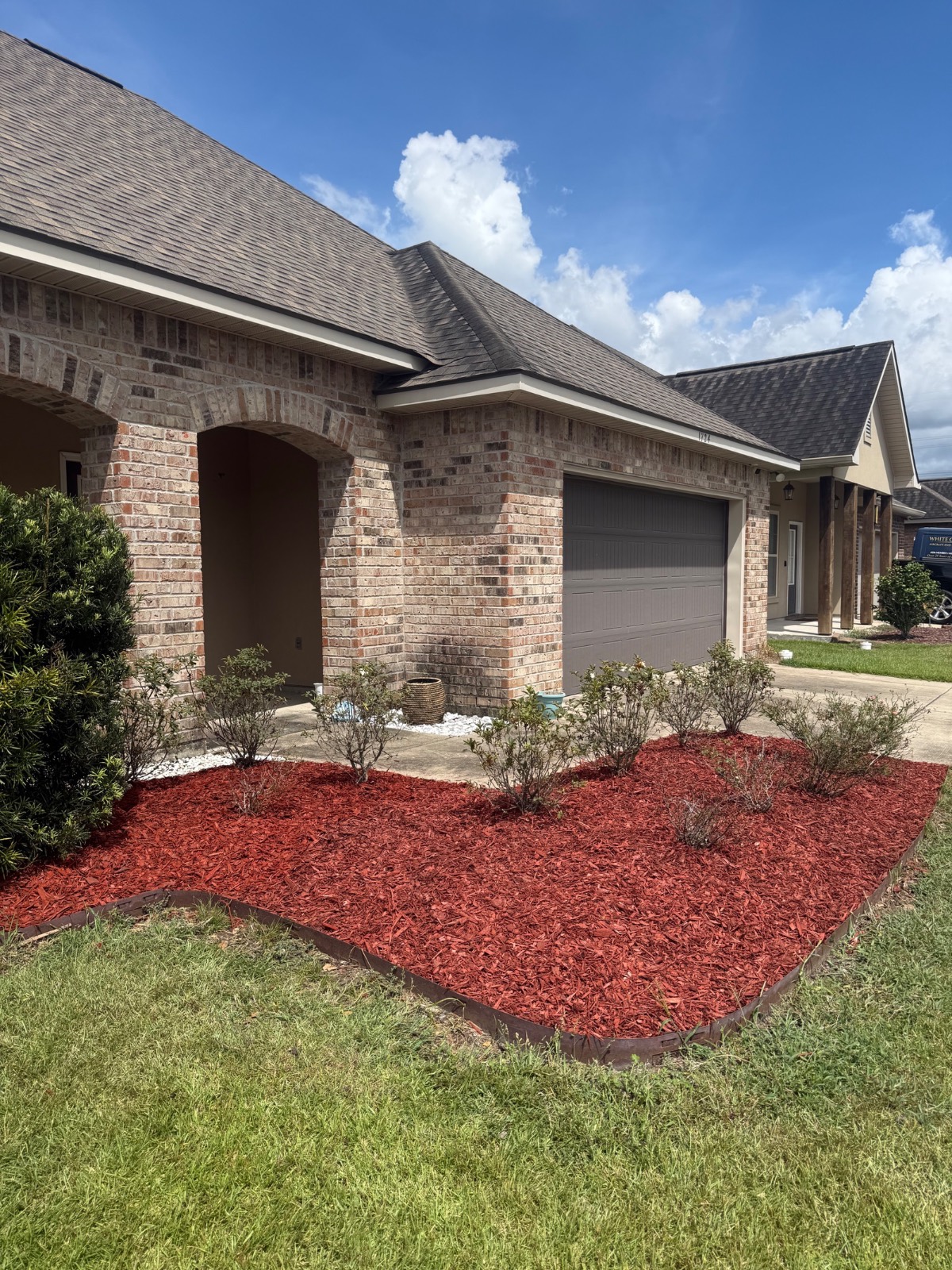 Mulching & Seasonal Cleanup transformation After