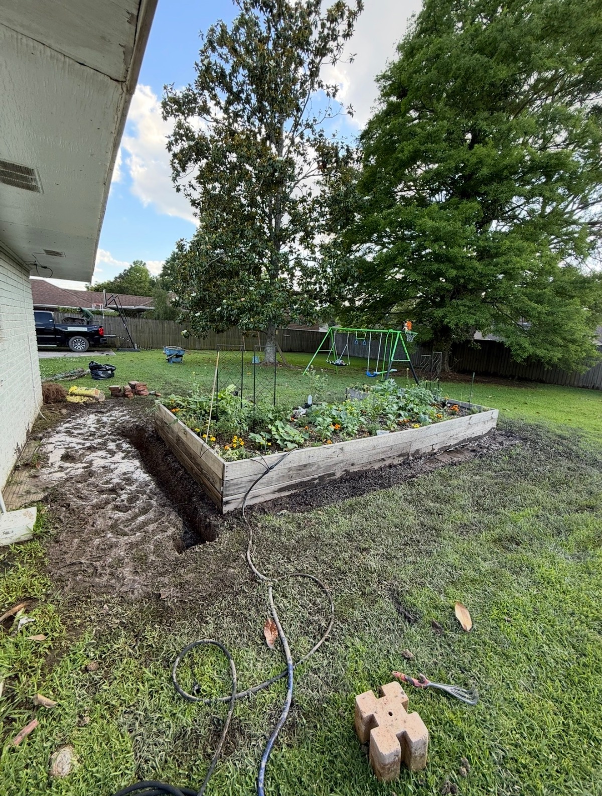 Landscape Design transformation Before